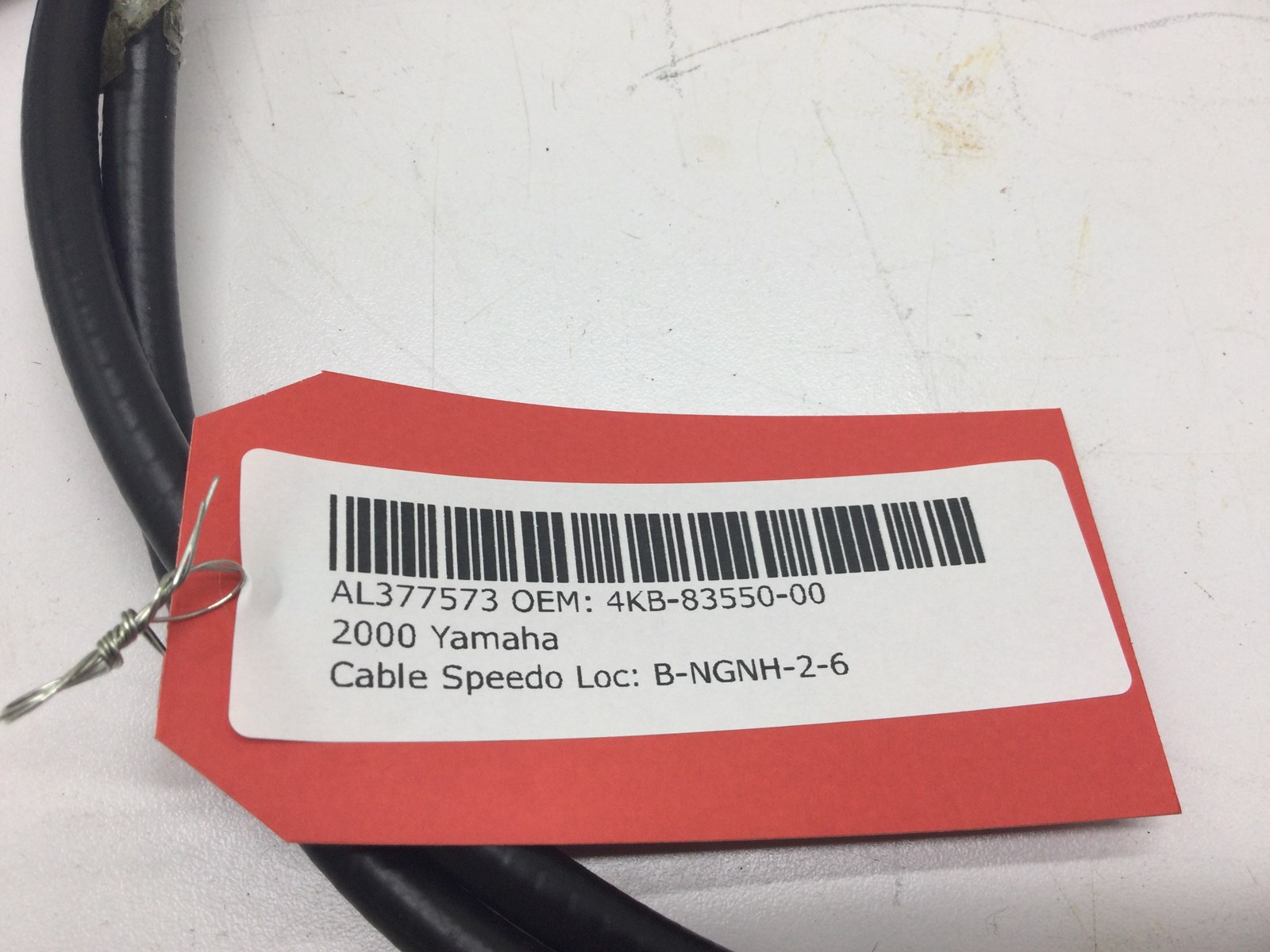 2000 Yamaha Speedometer Cable Assembly - Image 4