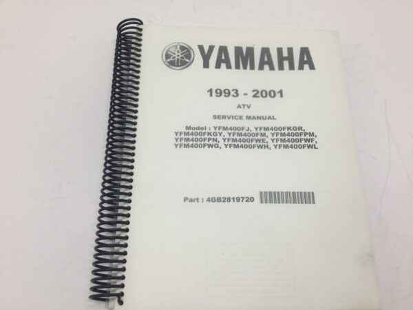 1993 Yamaha Service Manual