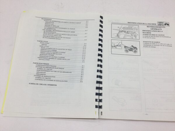 1999 Yamaha Service Manual - Image 3