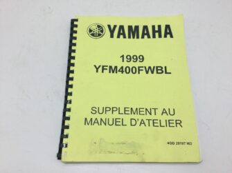 1999 Yamaha Service Manual