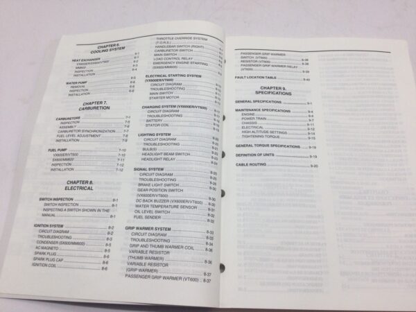2001 Yamaha Service Manual - Image 4