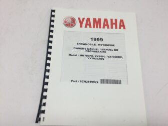 1999 Yamaha service manual