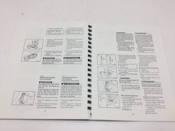 1999 Yamaha service manual - Image 5