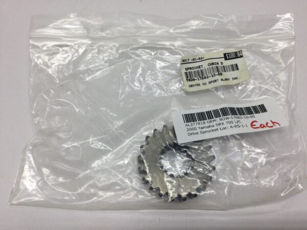 2000 Yamaha Chain Drive Sprocket - Image 5