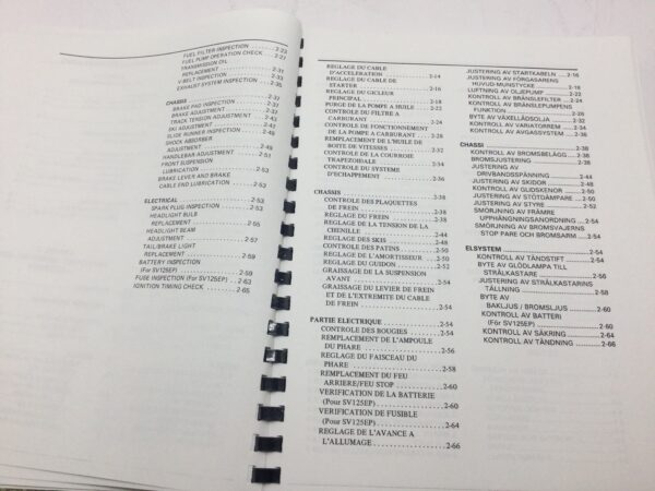 2005 Yamaha service manual - Image 4