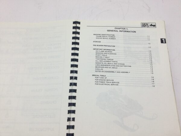 2005 Yamaha service manual - Image 3