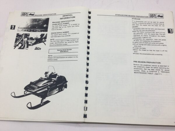 2005 Yamaha service manual - Image 4