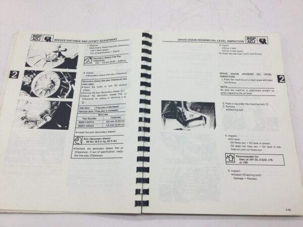 2005 Yamaha service manual - Image 5
