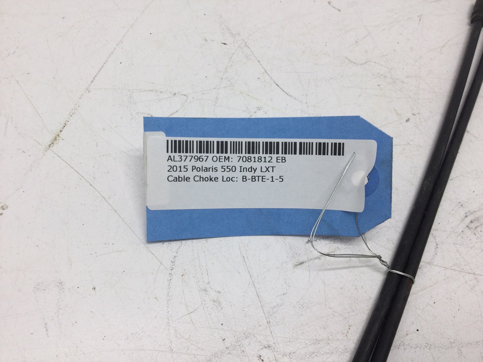 2015 Polaris Choke Cable Assembly - Image 5