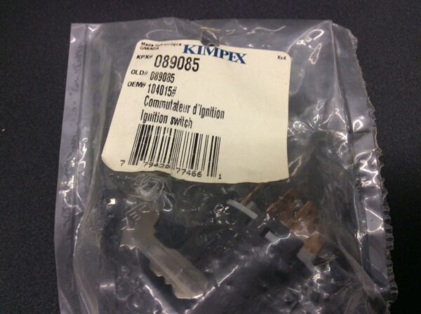 Ignition switch, 7 point - Bercomac ATV Snowblower - Image 3