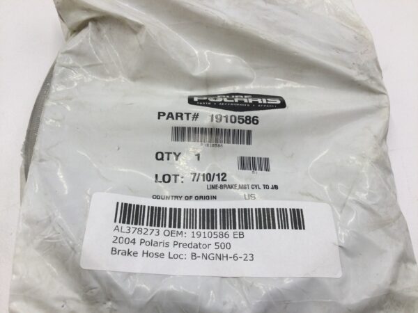 2004 Polaris Master Cylinder Brake Line - Image 4