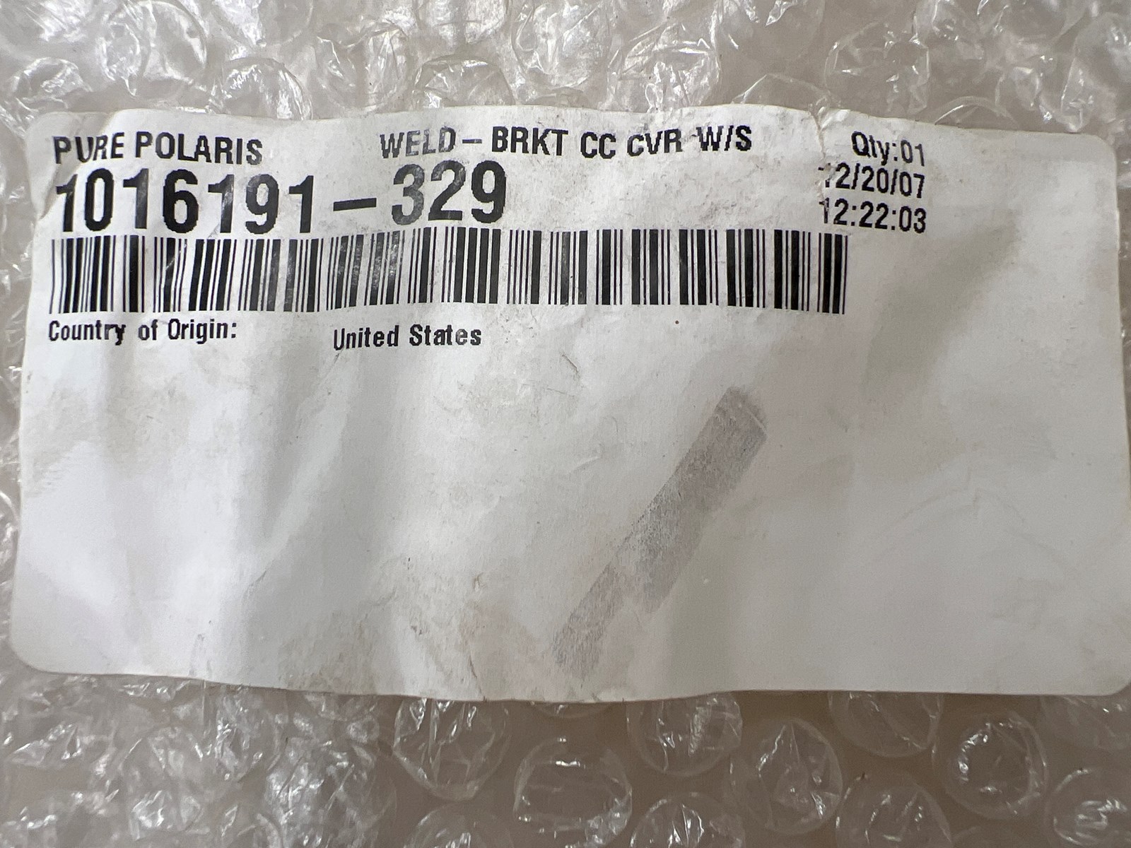 Weld Bracket Chain Case Cover Support Bracket - Image 3