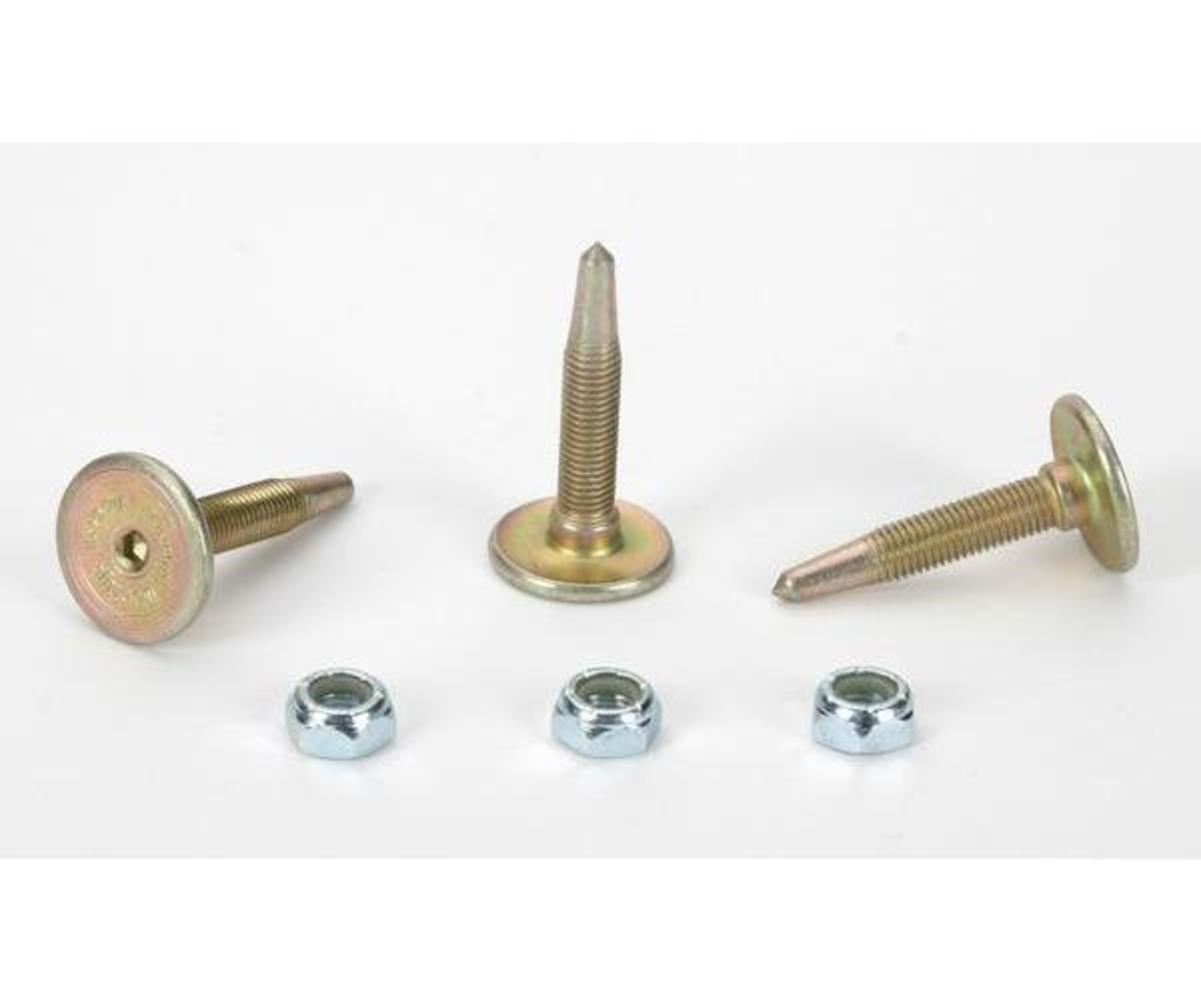 WOODYS GOLD DIGGER CARBIDE TRACTION MASTER STUD 1.175" 72/PK - Image 2