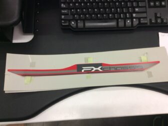 2007 Yamaha Decal - Graphics 1 For HTR - "FX chassis" LH Rear