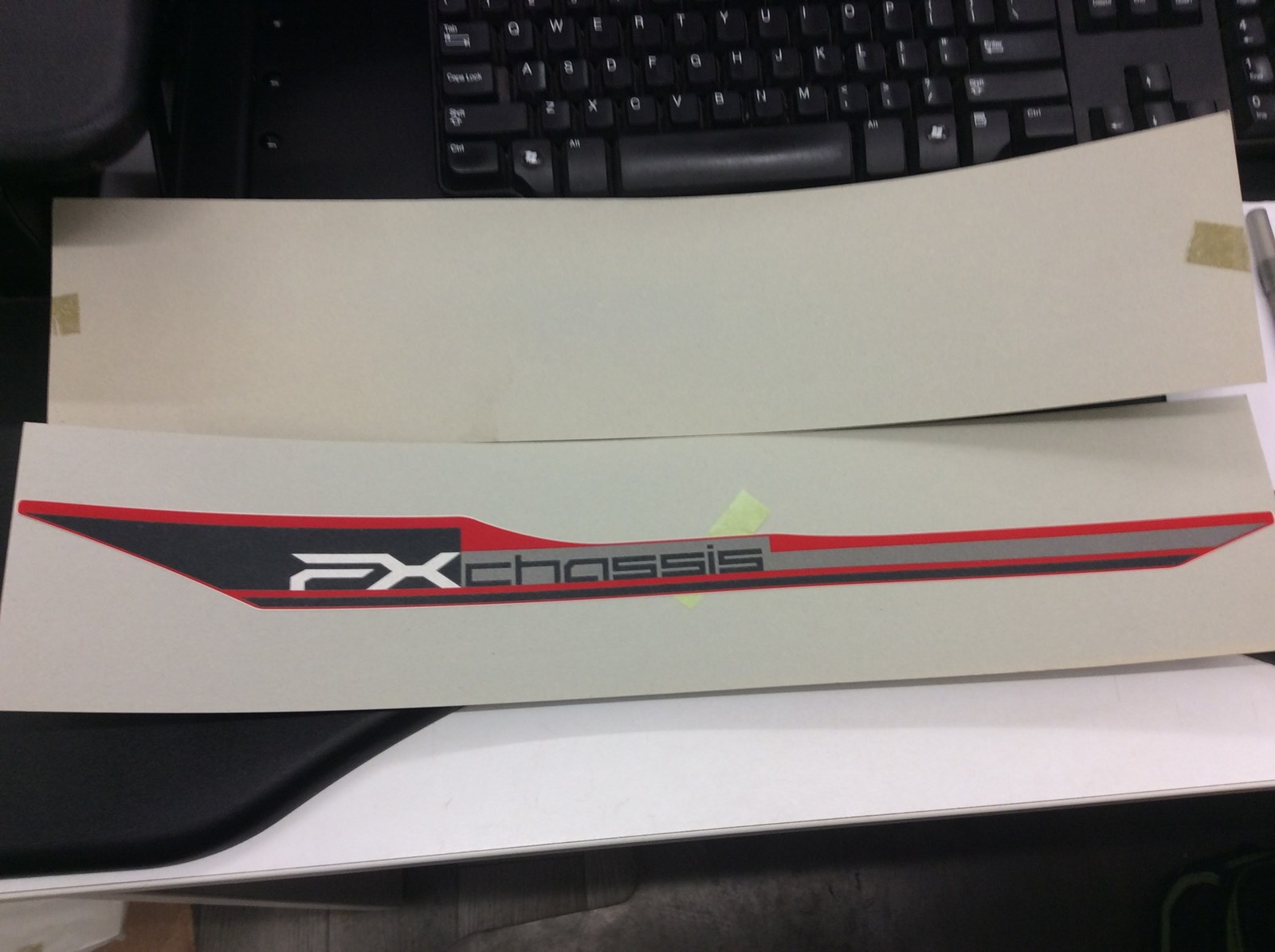 2007 Yamaha Decal - Graphic 2 For HTR - "FX chassis" RH Rear