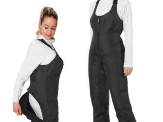 STANDARD LADIES DROP-SEAT PANT BLACK LG