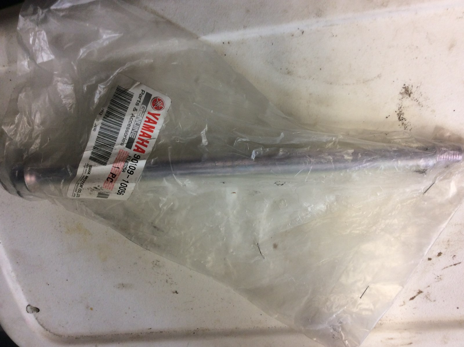 2011 Yamaha front suspension bolt - Image 2