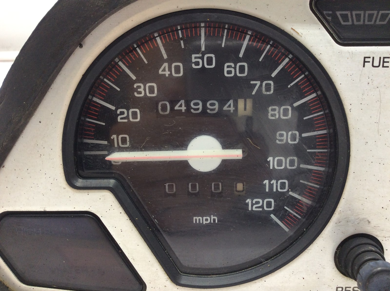 1995 Yamaha Speedo and Tach - Image 2