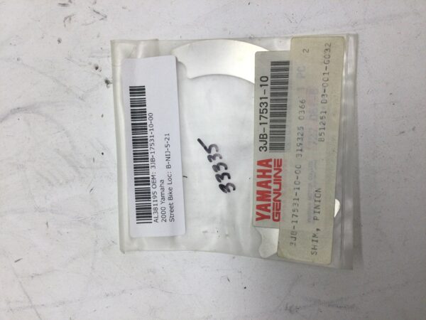 2000 Yamaha Shim Pinion Gear .15 Thickness