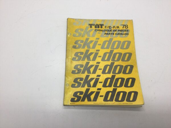 1978 Ski-Doo Parts Catalog