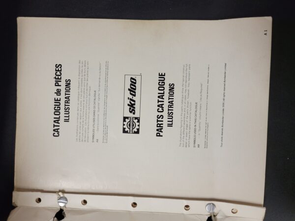1980 Ski-Doo Parts Catalog - Image 2