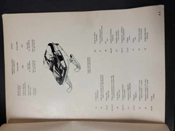1980 Ski-Doo Parts Catalog - Image 3