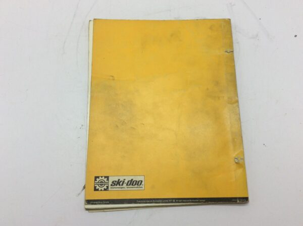 1978 Ski-Doo Parts Catalog - Image 2