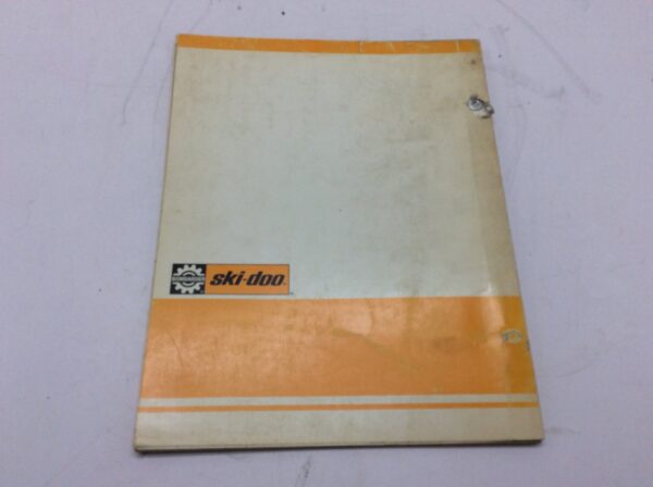 1980 Ski-Doo Parts Catalog - Image 2