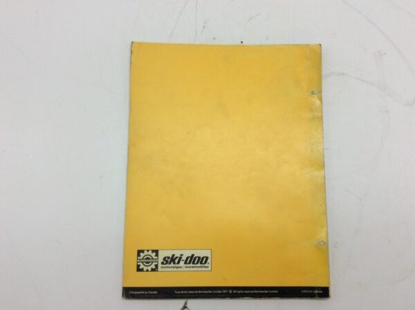 1978 Ski-Doo Parts Catalog - Image 2
