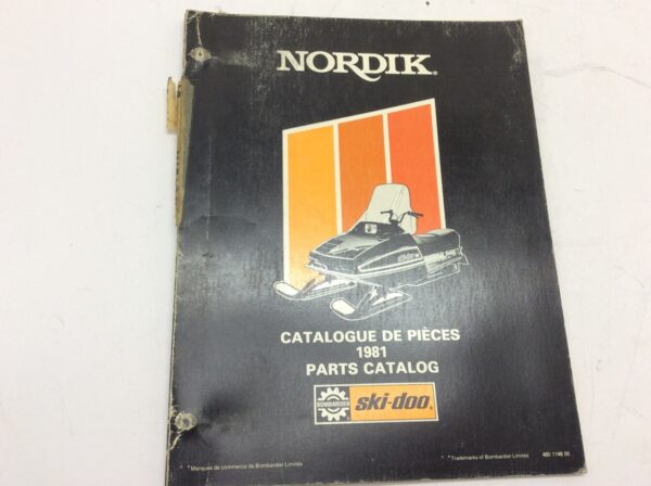 1981 Ski-Doo Parts Catalog