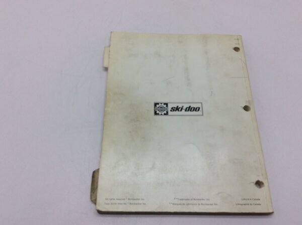 1985 Ski-Doo Parts Catalog - Image 2