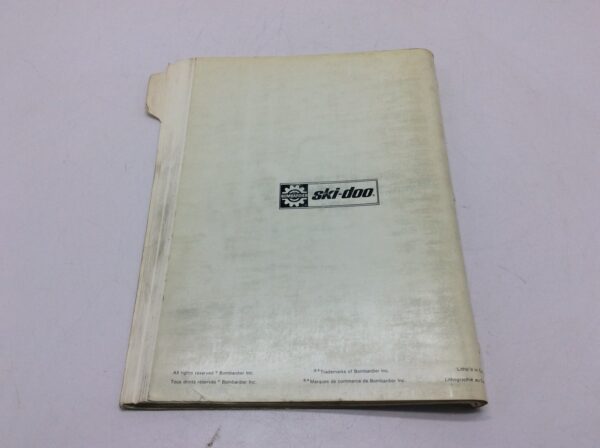 1985 Ski-Doo Parts Catalog - Image 2