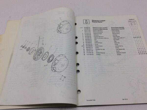 1992 Ski-Doo Parts Catalog - Image 3