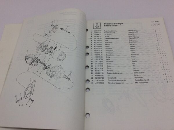 1992 Ski-Doo Parts Catalog - Image 2