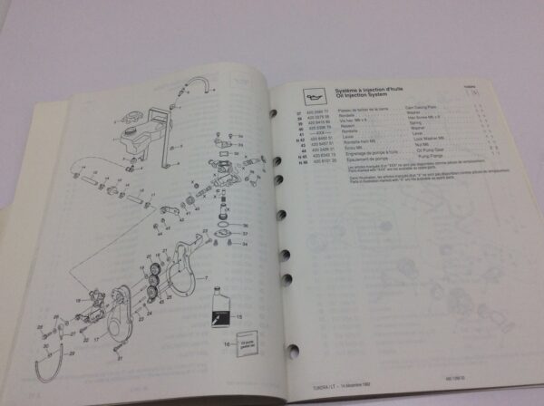 1993 Ski-Doo Parts Catalog - Image 2