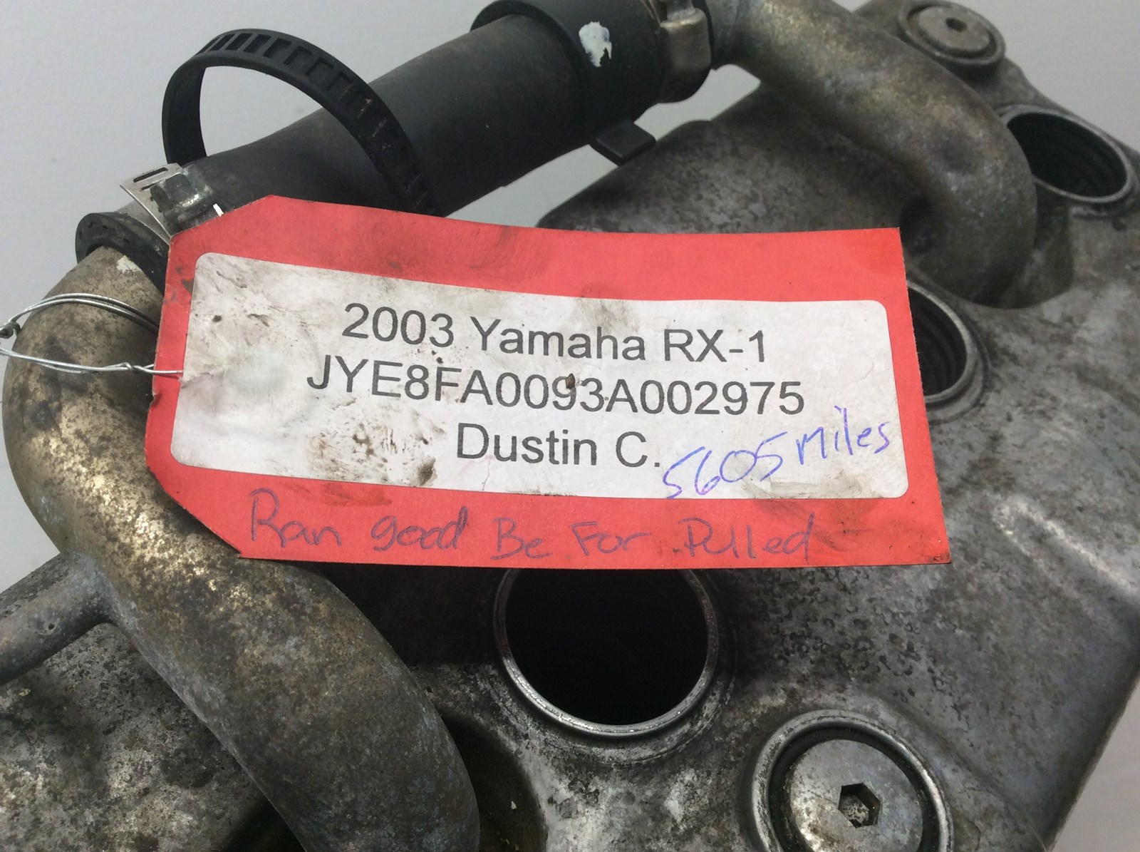 2003 Yamaha RX-1 Motor - Image 3
