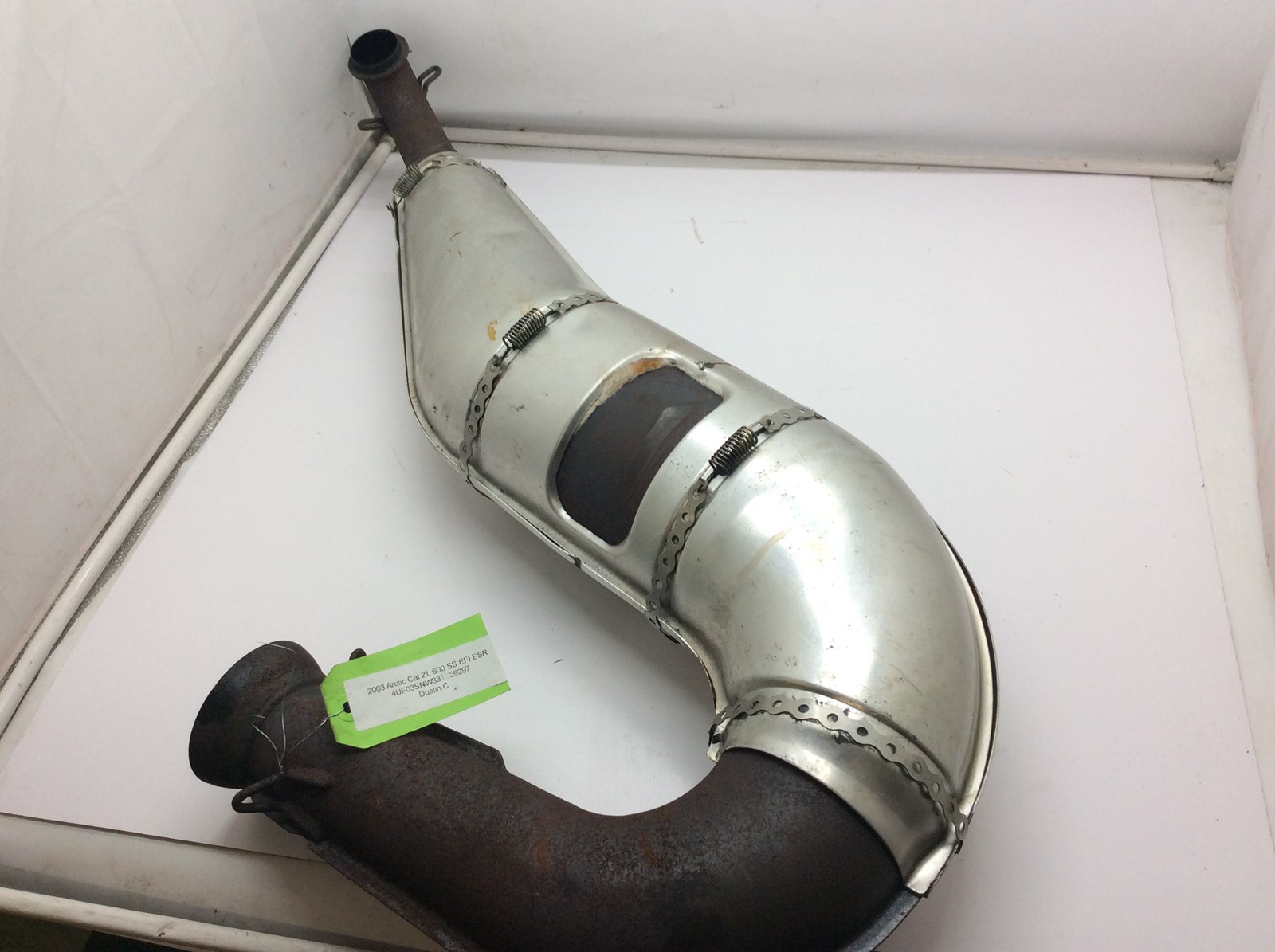 2003 Arctic Cat Muffler Expansion Chamber - Image 2