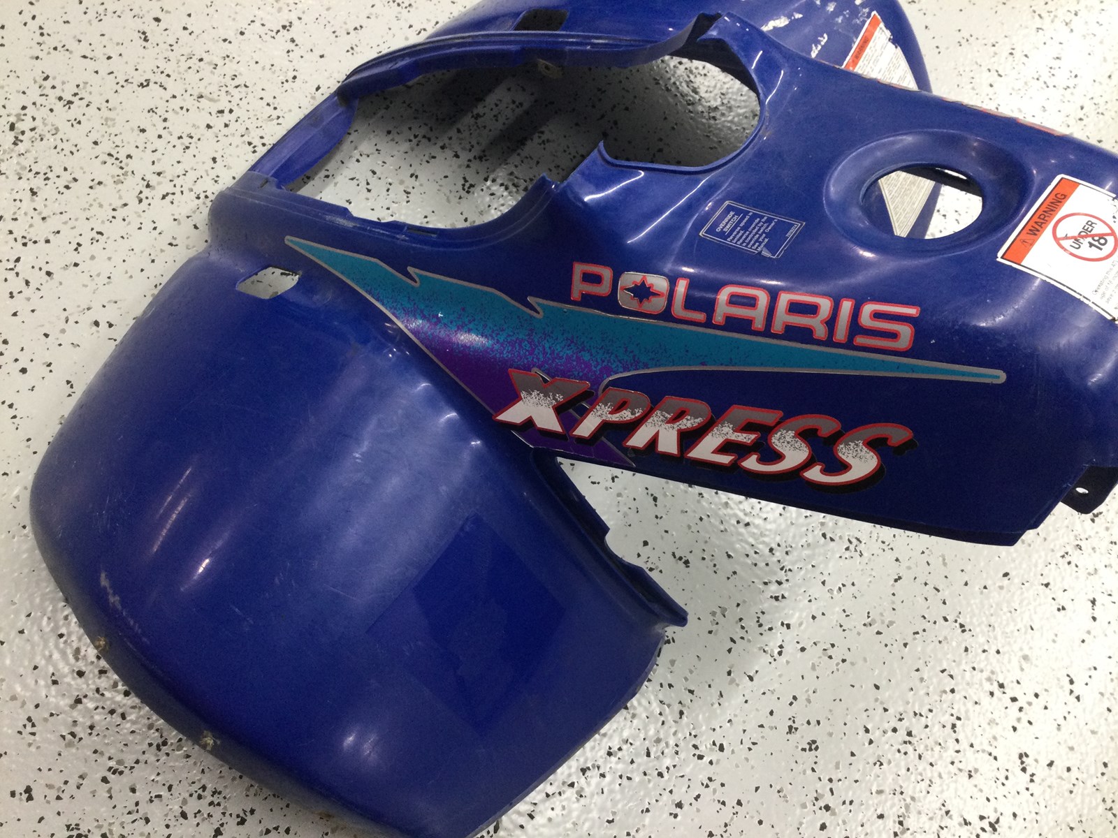 1997 Polaris Front Fender - Image 2