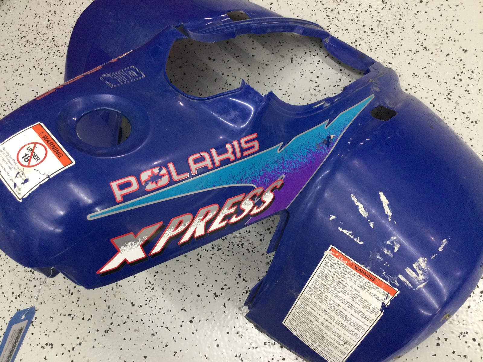 1997 Polaris Front Fender - Image 3