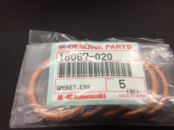 1993 Kawasaki Gasket Exhaust Pipe - Image 2