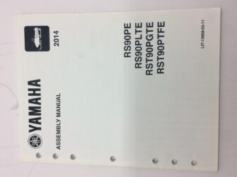 2014 Yamaha Assembly Manual for RS90PE RS90PLTE RST90PGTE RST90PTFE