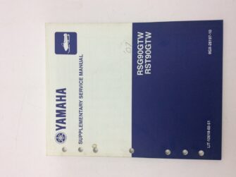 2007 Yamaha Supplementary Service Manual for RSG90GTW RST90GTW