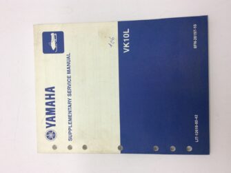 2006 Yamaha Supplementary Service Manual for VK10L