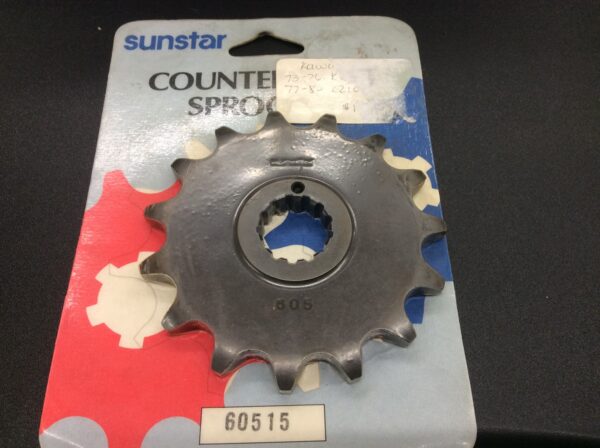 1980 Kawasaki Sprocket Drive 15 Tooth 13 Spline - Sunstar - Image 2