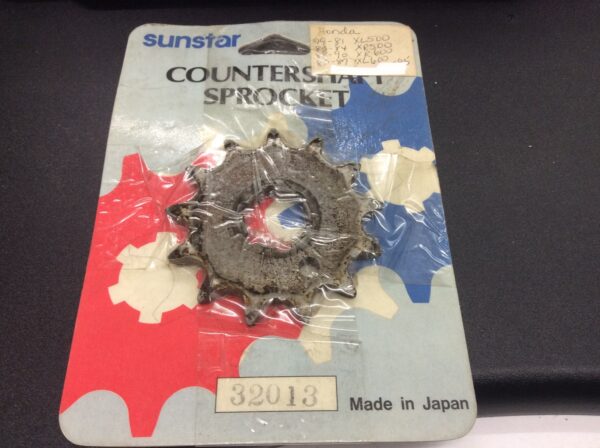 1990 Honda Sprocket Countershaft 13 Tooth 6 Spline - Sunstar - Image 2