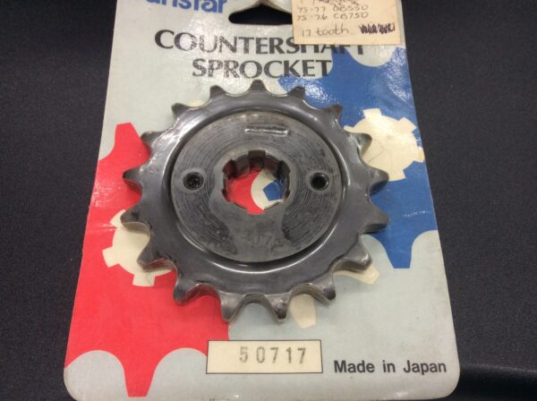 1977 Honda Sprocket Countershaft 17 Tooth 6 Spline - Sunstar