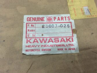 1975 Kawasaki H1, headlight