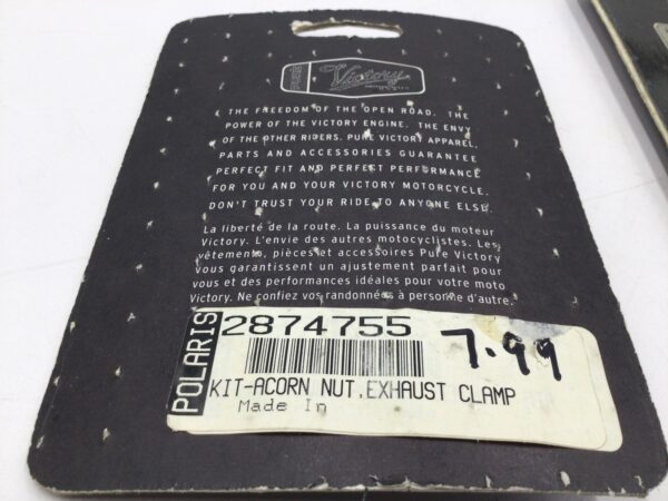 Exhaust Clamp Acorn Nut / Set of 6 - Image 3