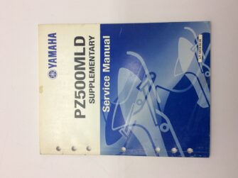 1999 Yamaha Supplementary Service Manual for PZ500MLD