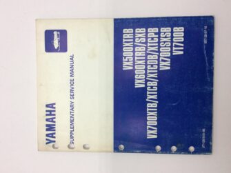 1997 Yamaha Supplementary Service Manual for VX500XTRB, VX600XTRB/SXB, VX700XTB/XTCB/XTCDB/XTCPB, VX700SXSB VT700B